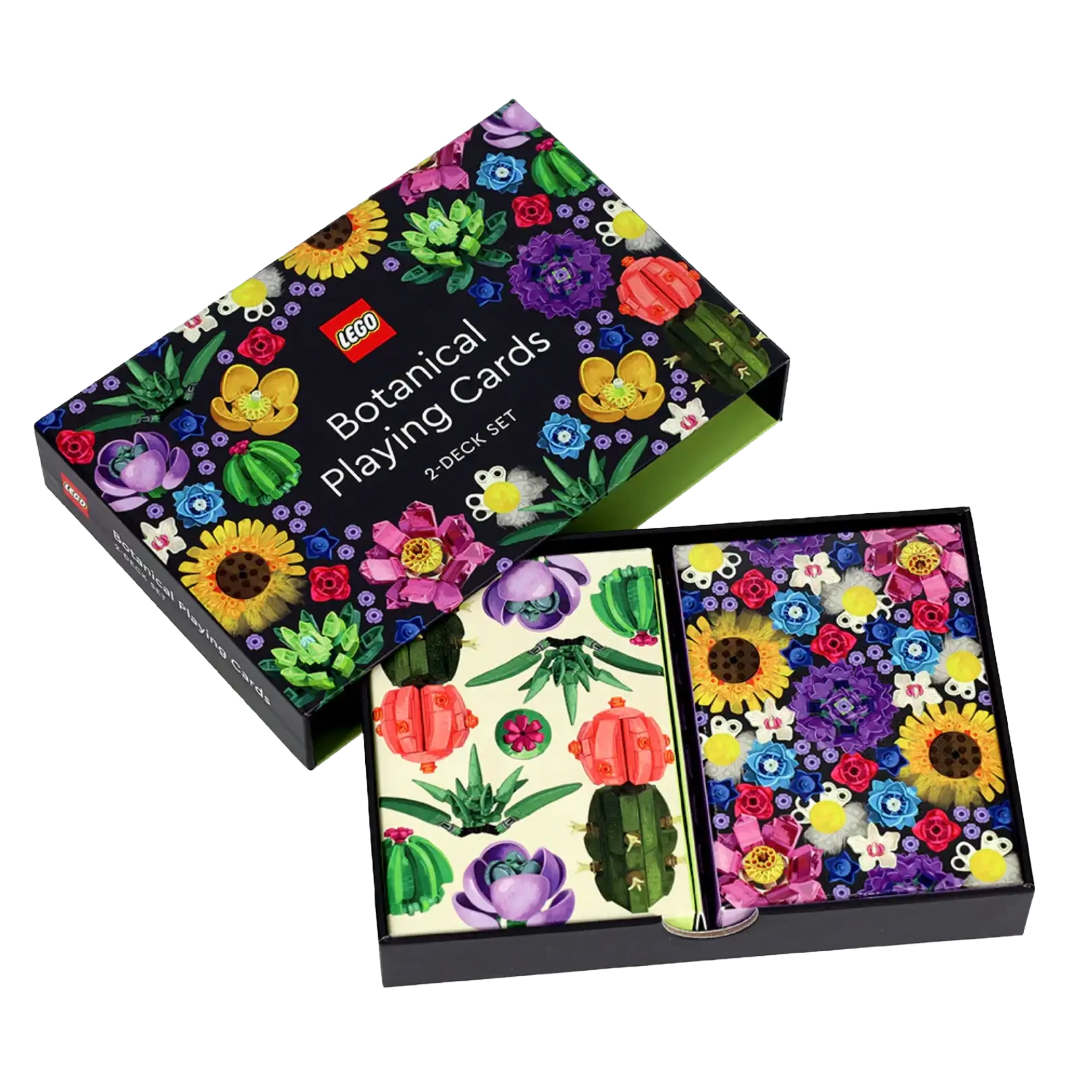 LEGO®  Botanical Playing Cards - 2 Deck Set