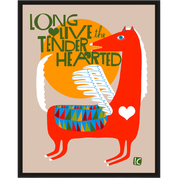 Long Live the Tenderhearted | Archival Print by Lisa Congdon