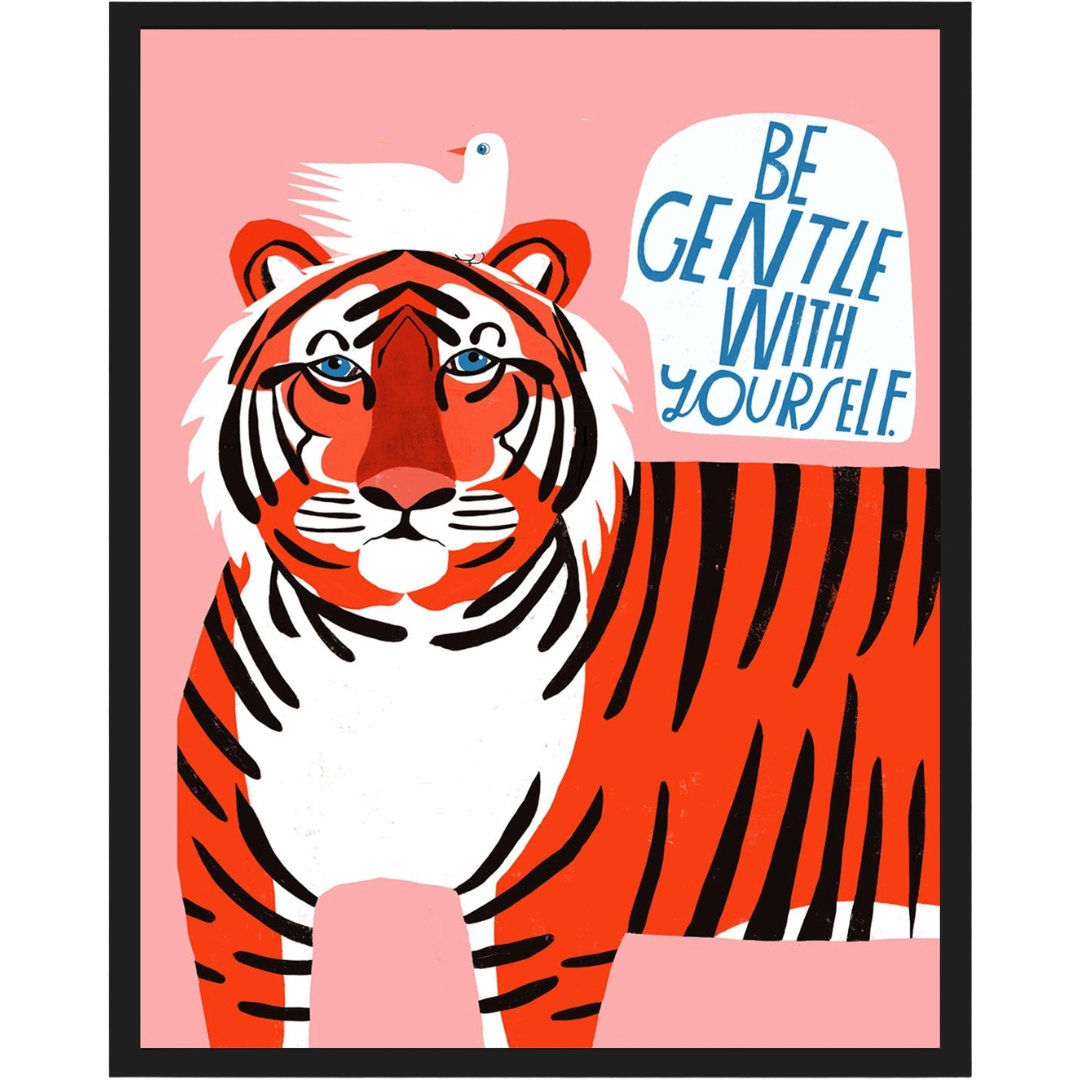 Be Gentle With Yourself | Art Print | 8.5" x 11"