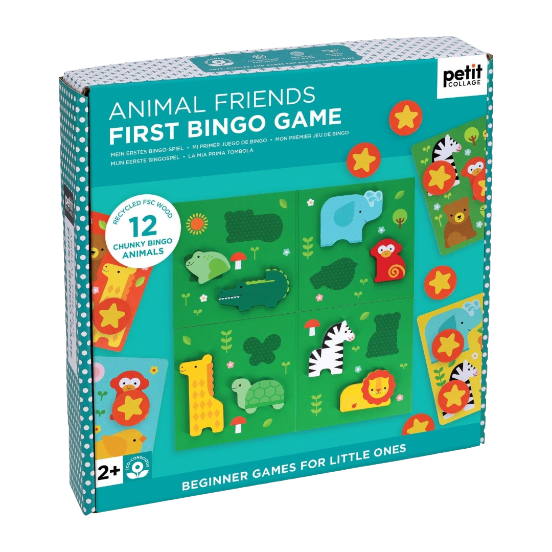 Animal Friends First Bingo Game