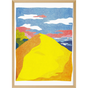 Dune du Pilat | Art Print | Elise Enjalbert A3 Poster