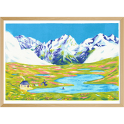 Le Chateau Ambulant | Art Print |  A3 Poster