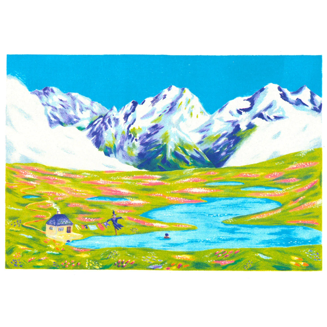Le Chateau Ambulant | Art Print |  A3 Poster