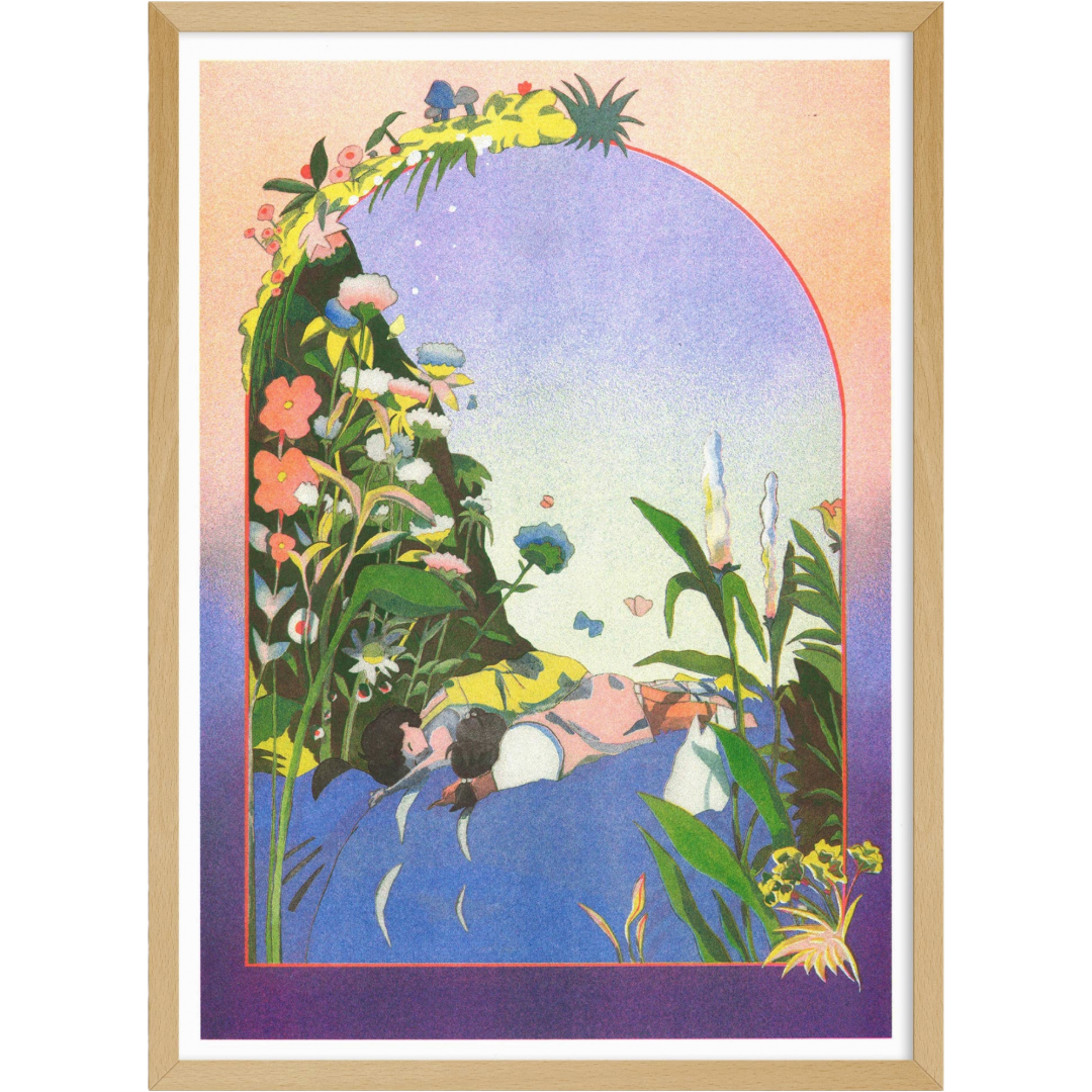 Miyazaki/Totoro | Art Print | Jeanne Saboureault A3 poster