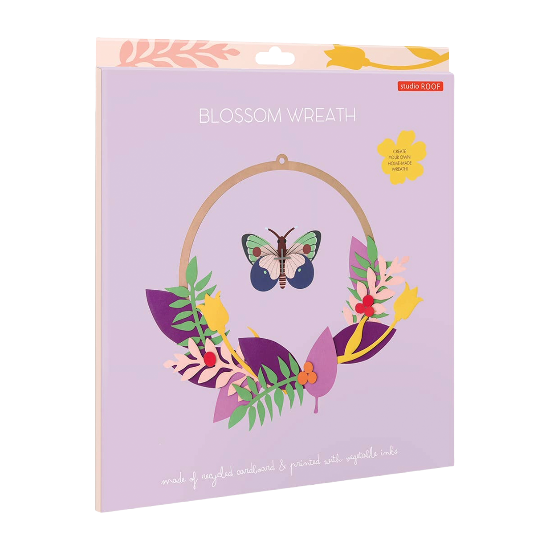 Blossom Wreath - 3D DIY Wall Art Kit