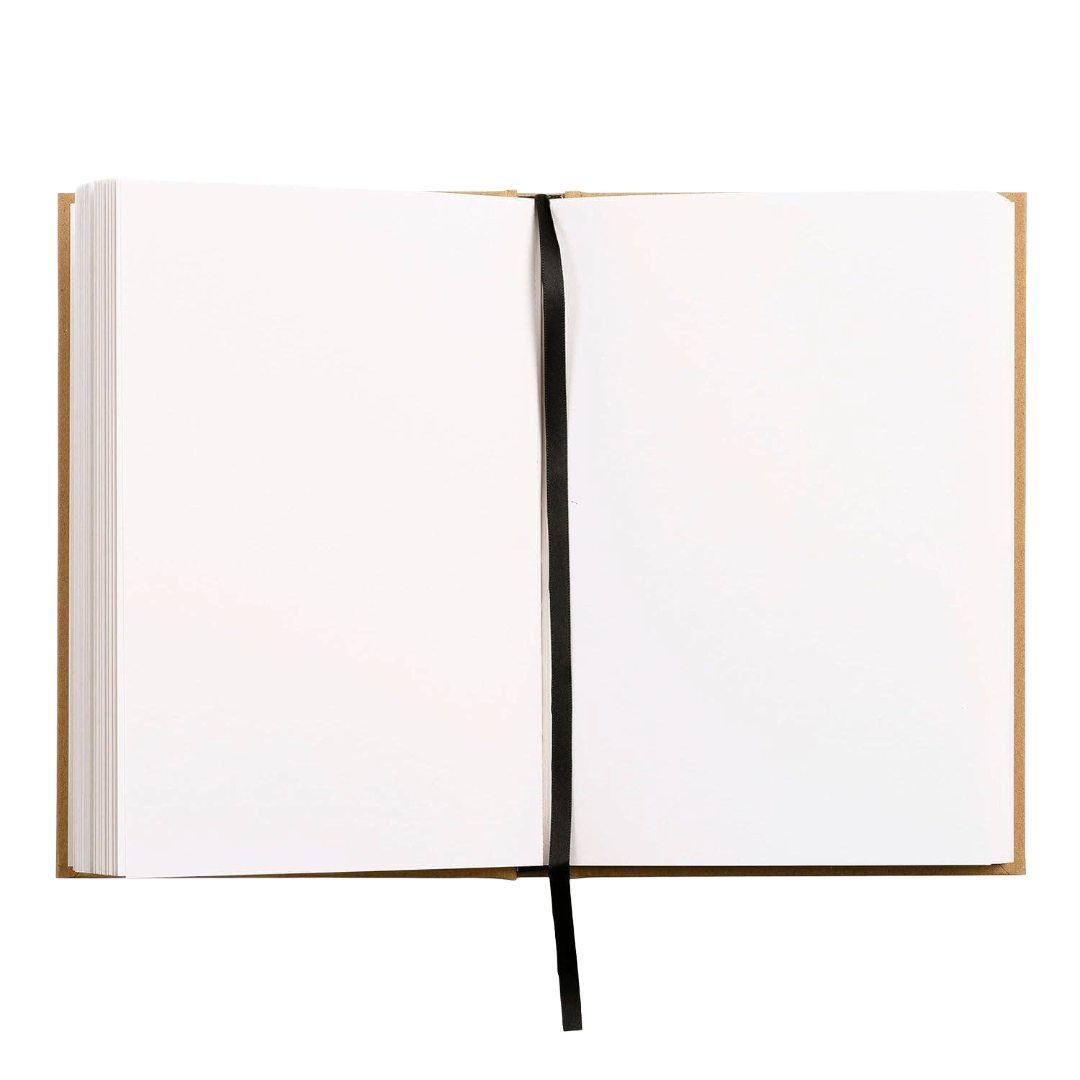 Small Kraft Sketchbook | 5.5" x 8" | Bound Hardcover