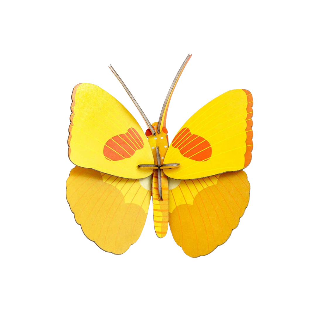 Yellow Butterfly - 3D DIY Wall Art Kit