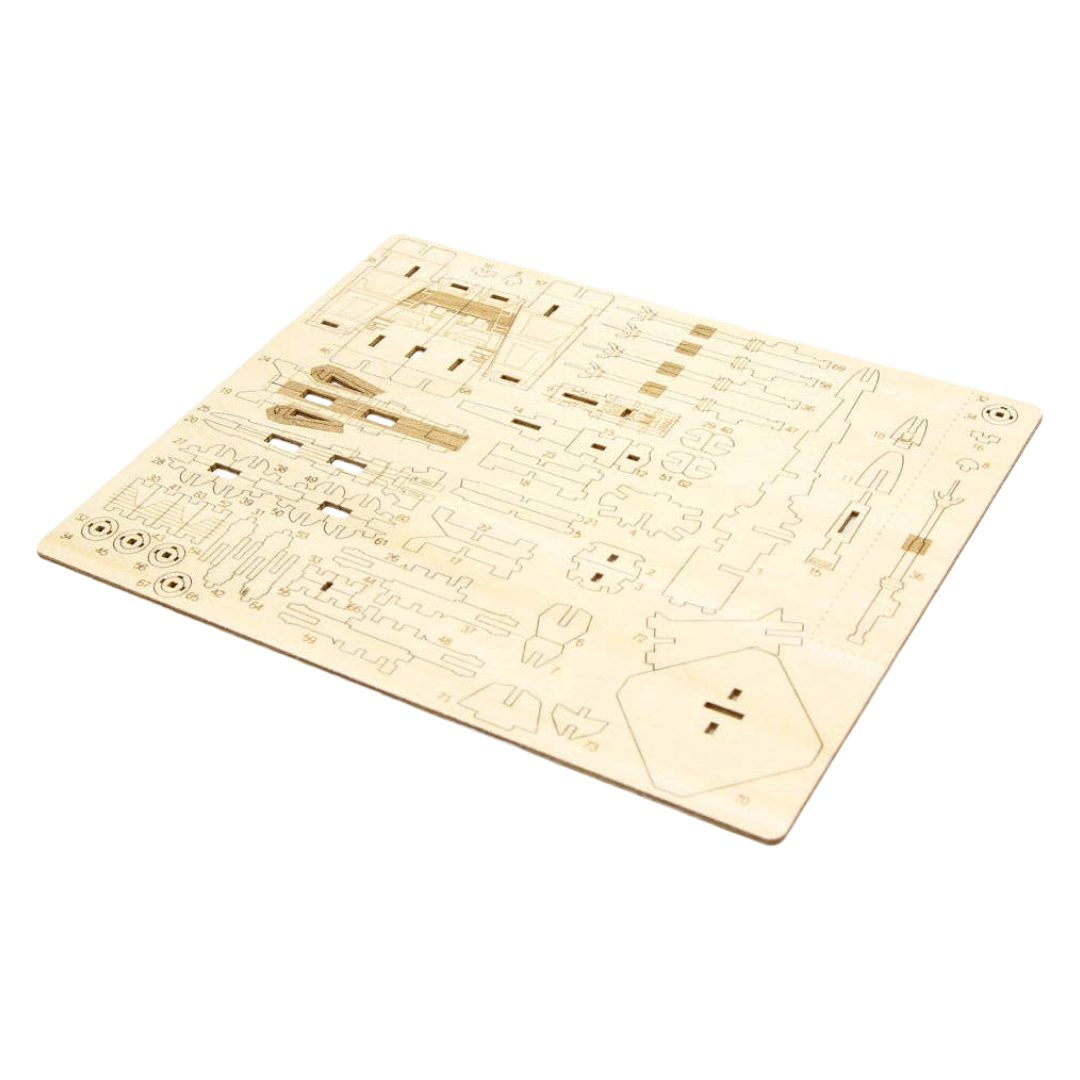 Star Wars: X-Wing 3D Wood Model - IncrediBuilds