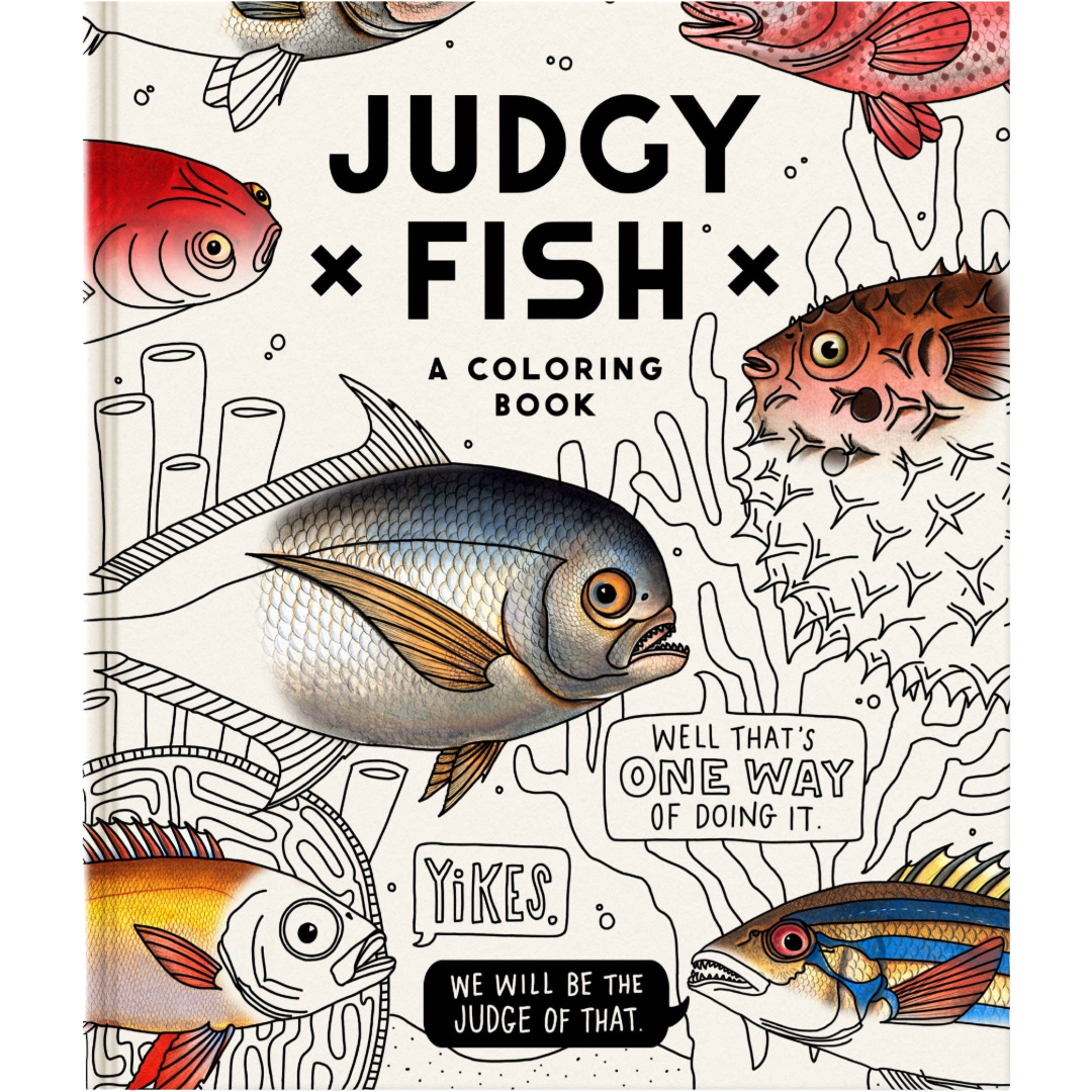 Judgy Fish | Coloring Book