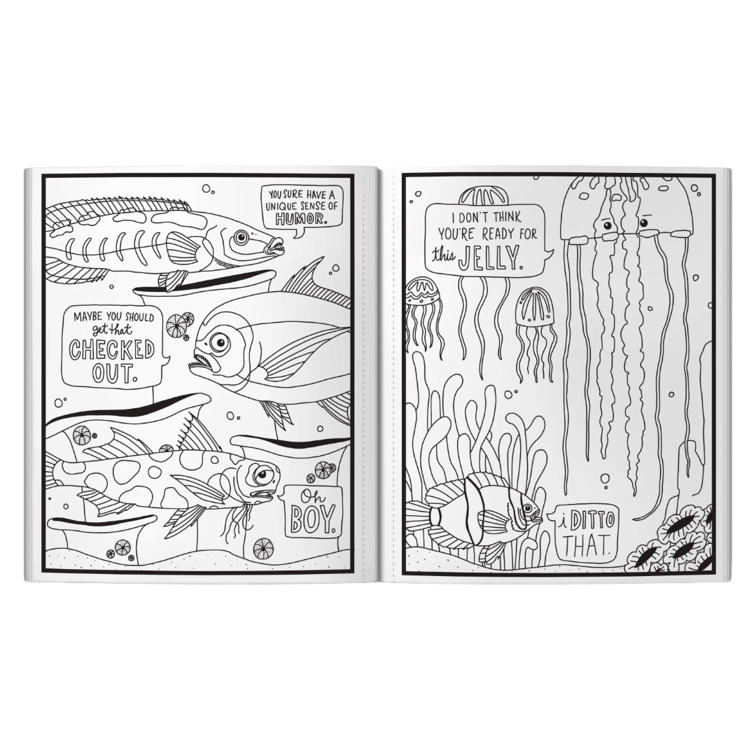 Judgy Fish | Coloring Book