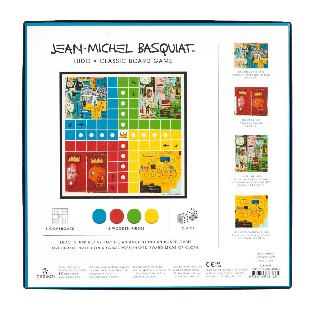 Jean-Michel Basquiat Ludo | Classic Board Game