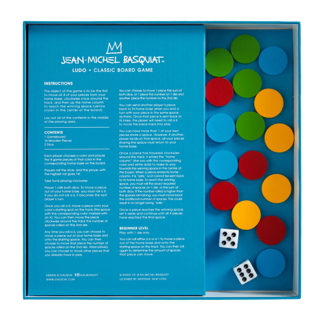 Jean-Michel Basquiat Ludo | Classic Board Game