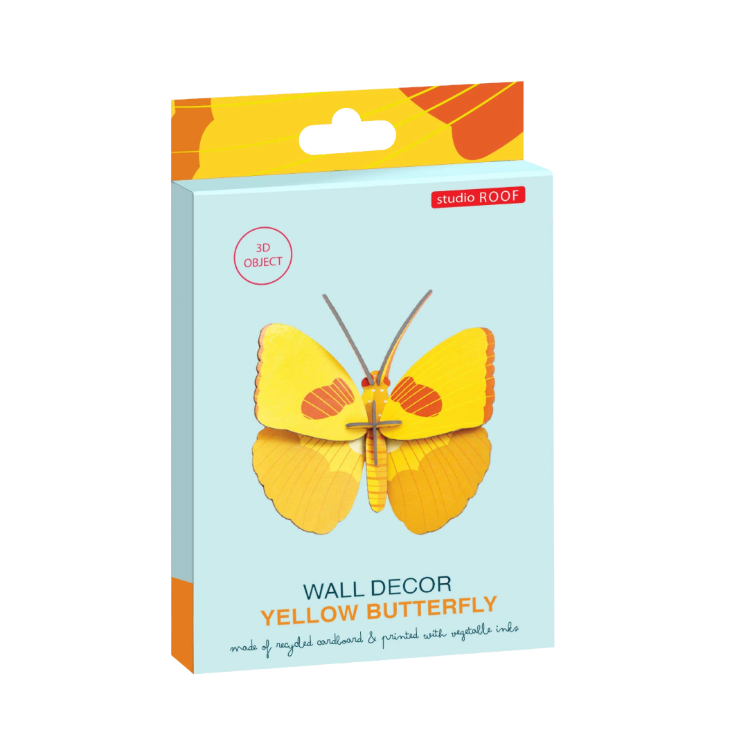 Yellow Butterfly - 3D DIY Wall Art Kit