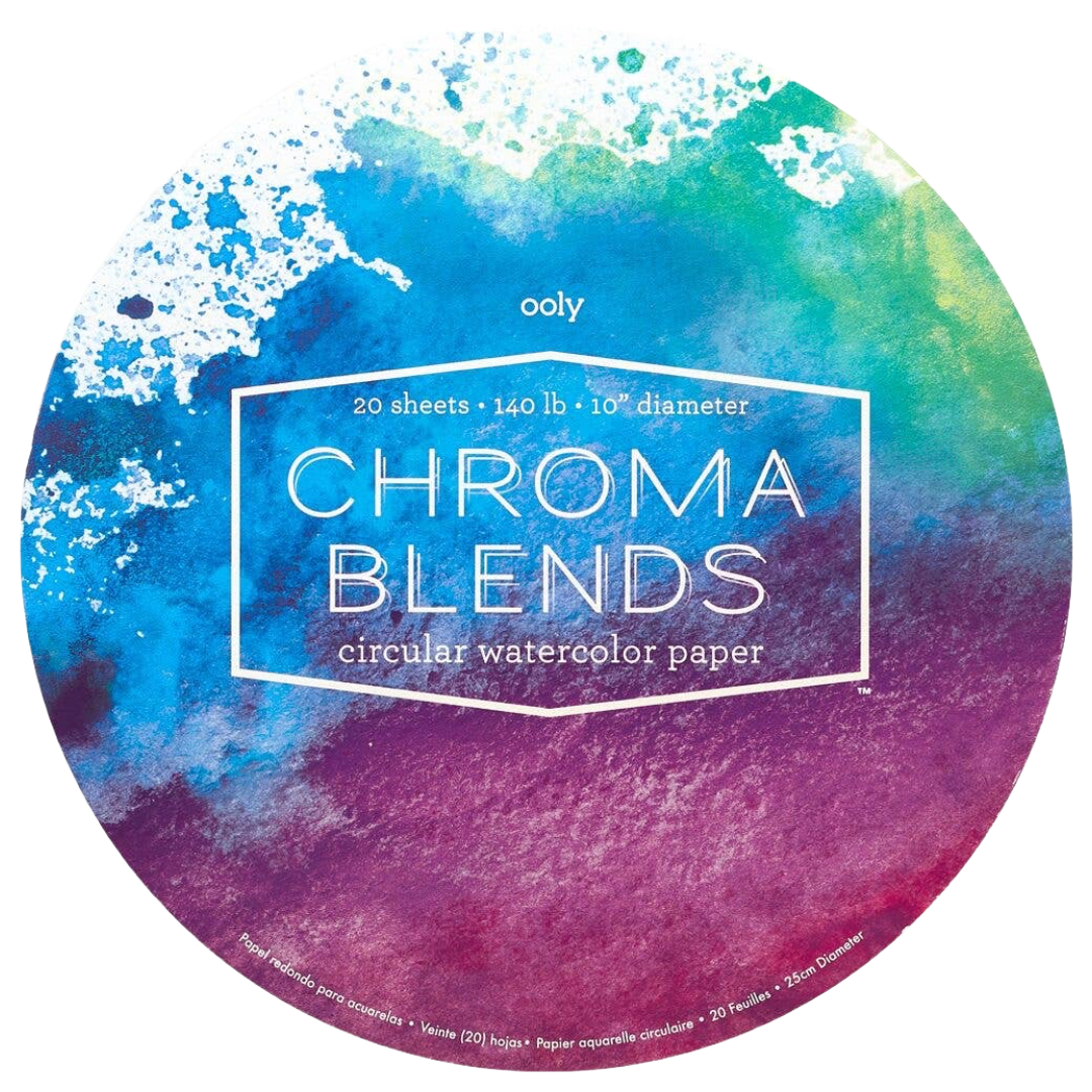 Chroma Blends | Circular Watercolor Paper Pad