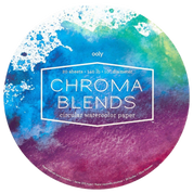 Chroma Blends | Circular Watercolor Paper Pad