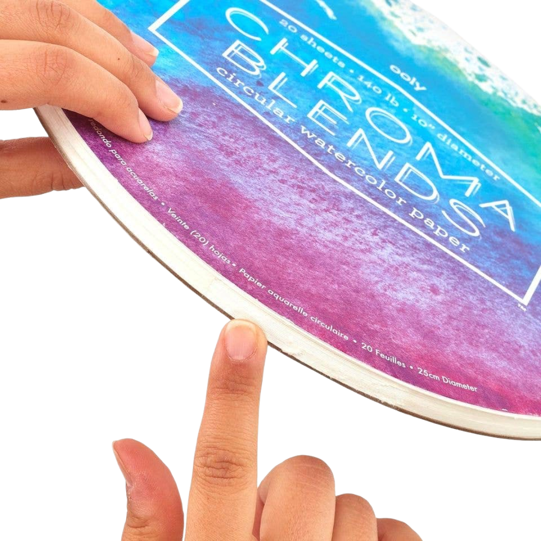 Chroma Blends | Circular Watercolor Paper Pad