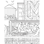 American Graffiti | Coloring Book