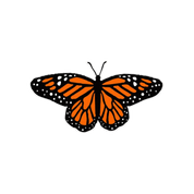 Monarch Butterfly | Sticker
