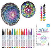Pintar 14 Pack Fine Point Acrylic Paint Pens