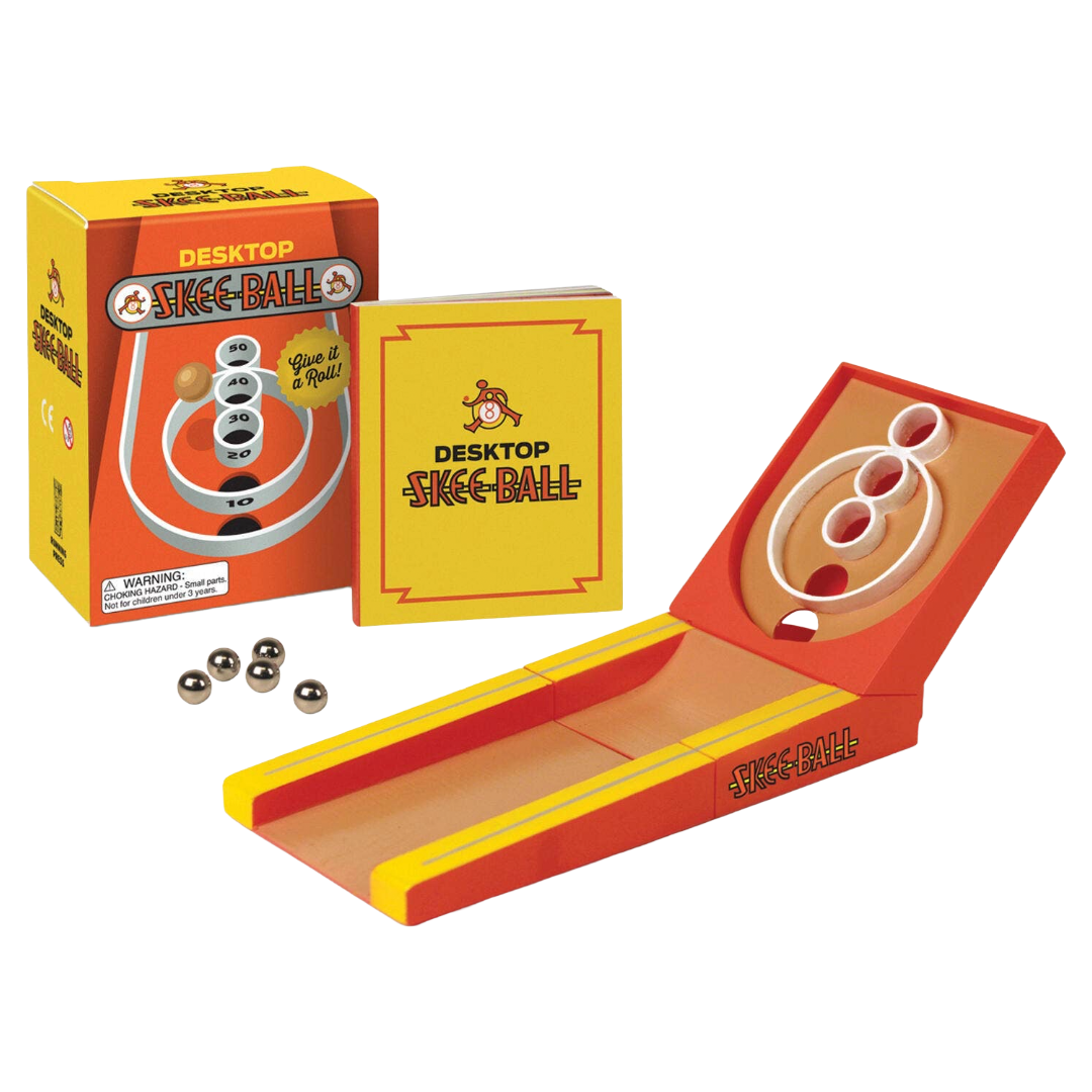 Desktop Skee-Ball: Give It A Roll!