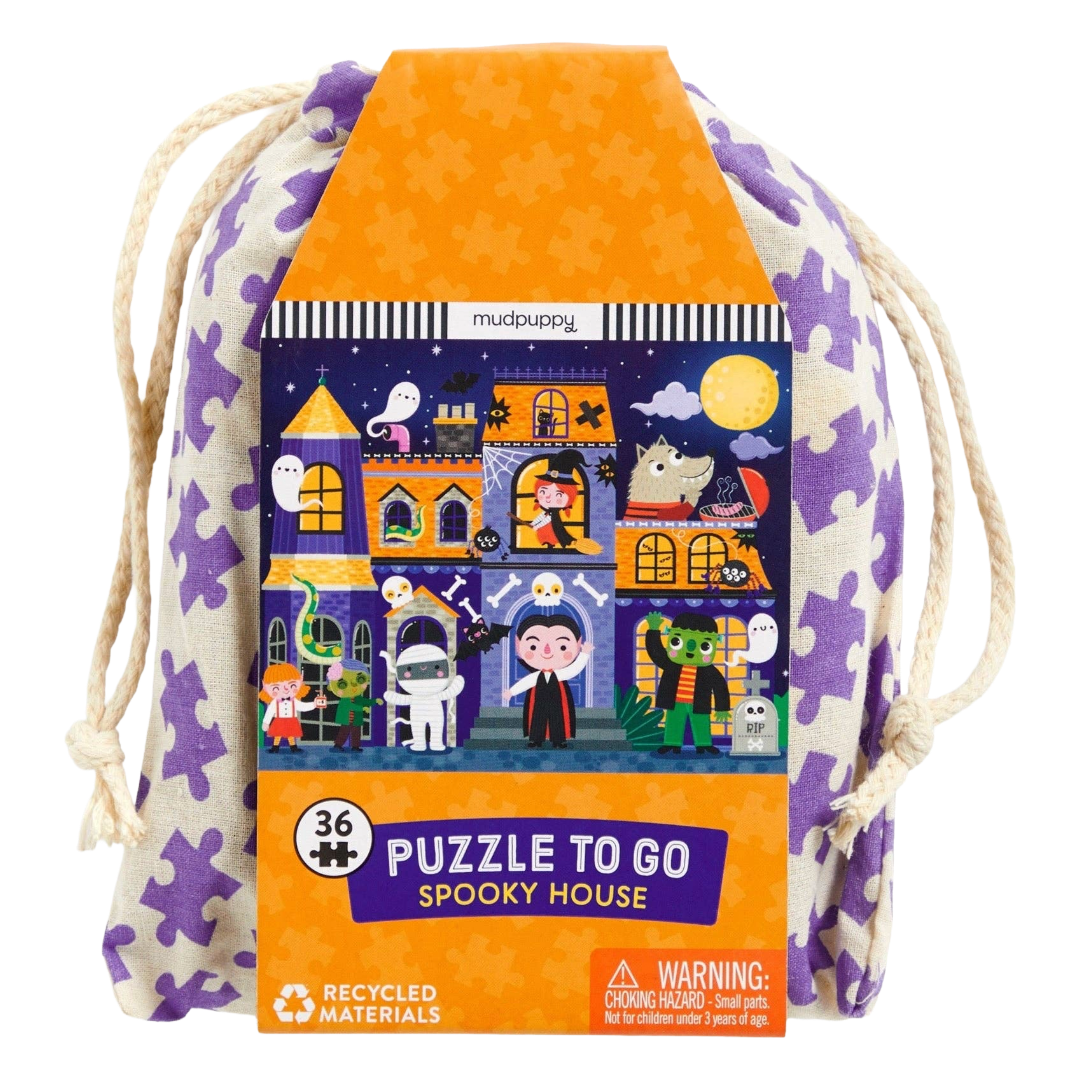 Spooky House 36 Piece Puzzle to Go