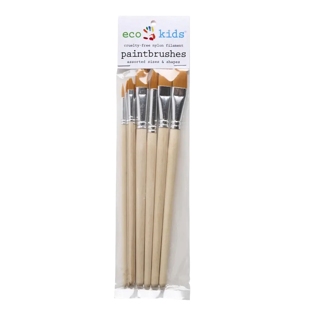 Eco-Kids Paint Brush Set of 8
