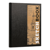Large Sketchbook 8.5 x 11" - Basic Bound (Black)