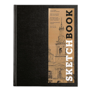 Large Sketchbook 8.5 x 11" - Basic Bound (Black)
