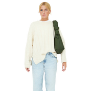 Biwa Puffy Shoulder Bag Mini Green