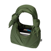 Biwa Puffy Shoulder Bag Mini Green