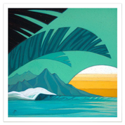 Tropigold - Giclee Fine Art Print 12"x12"