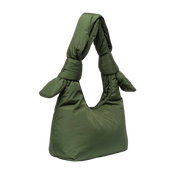 Biwa Puffy Shoulder Bag Mini Green