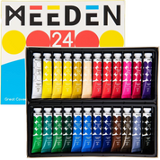 Gouache Paint Set - Non-Toxic 24 x 12ml/0.4oz
