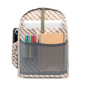 Capsule Backpack Stripes Olive