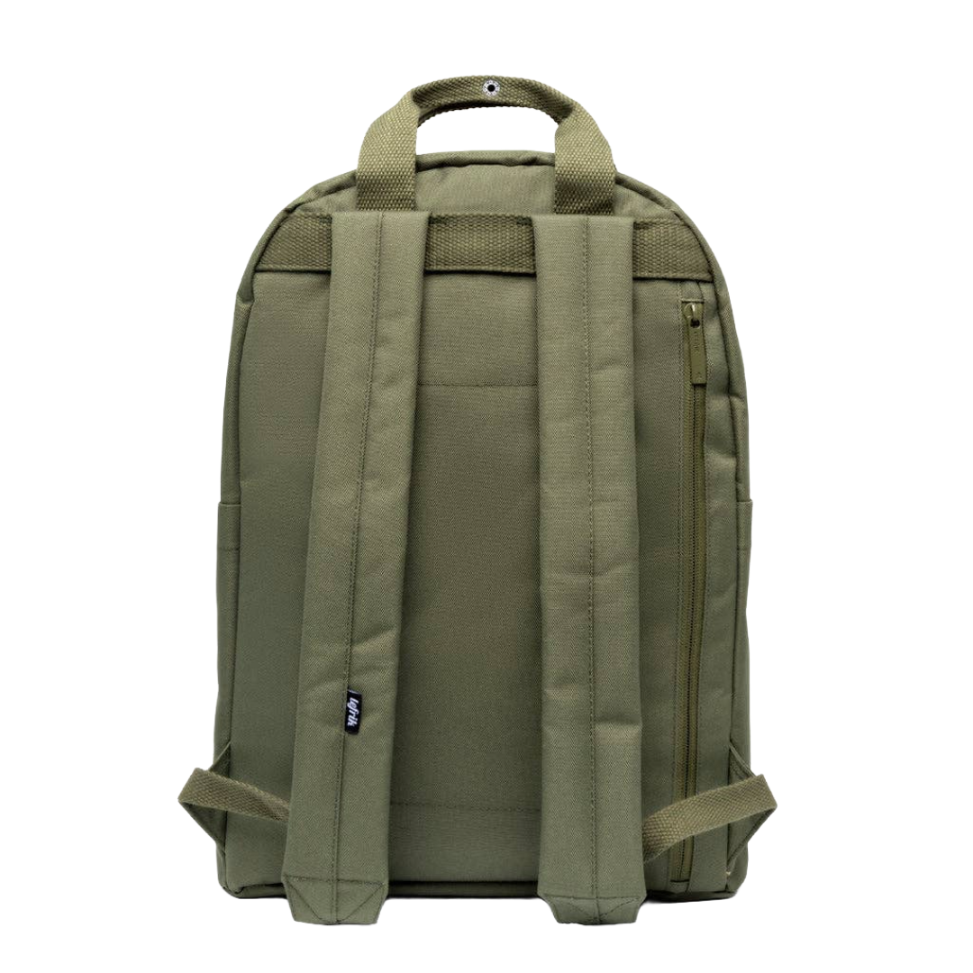 Capsule Backpack Stripes Olive