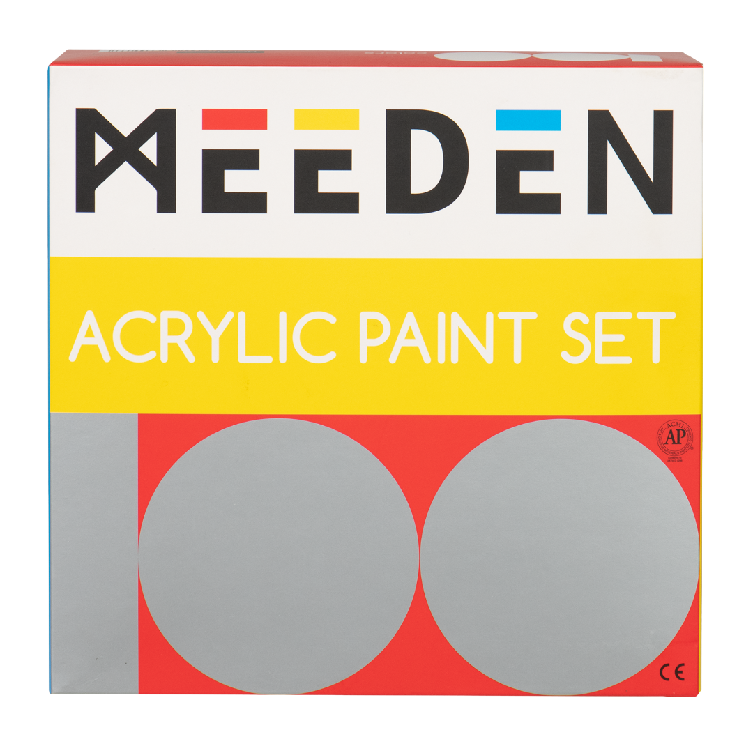 MEEDEN Heavy Body Acrylic Paint Sets - 100 Colors Acrylic Paint Tubes
