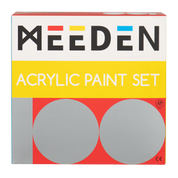 MEEDEN Heavy Body Acrylic Paint Sets - 100 Colors Acrylic Paint Tubes