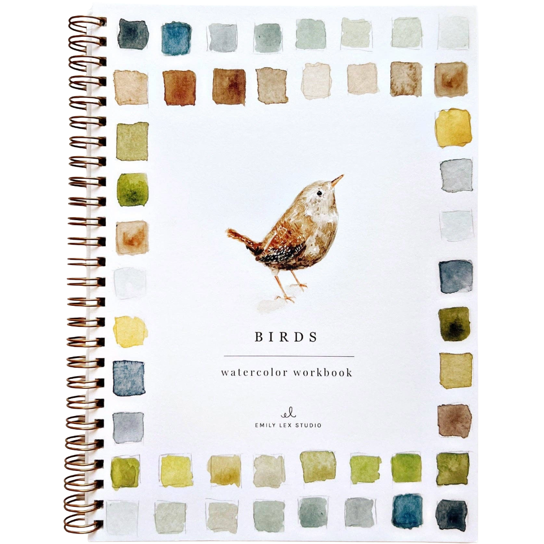Birds Watercolor Workbook