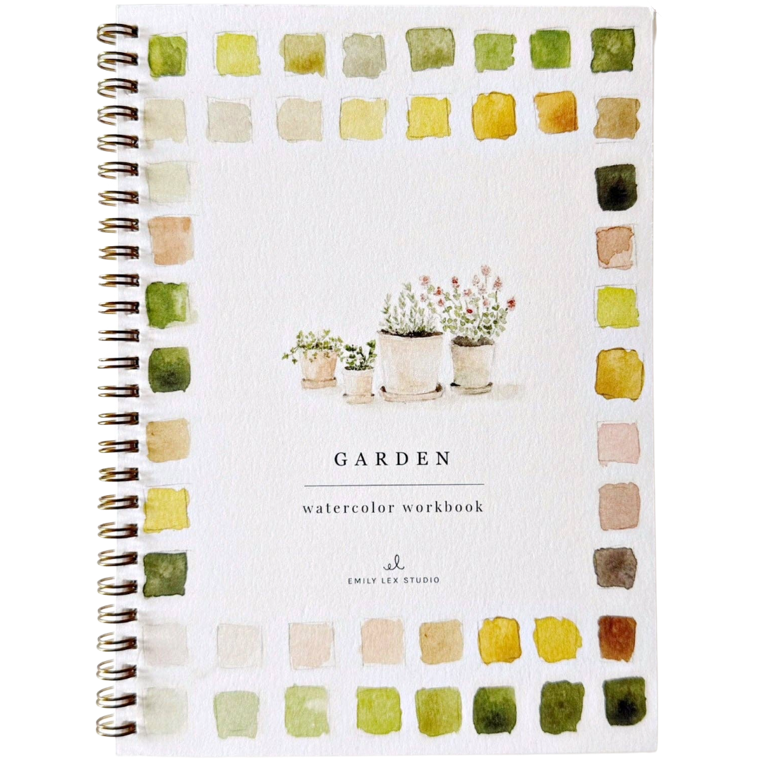 Garden Watercolor Workbook