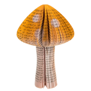 Paper Mushroom - Mustard Yellow