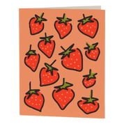 Strawberries Greeting Card