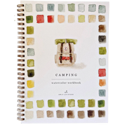 Camping Watercolor Workbook