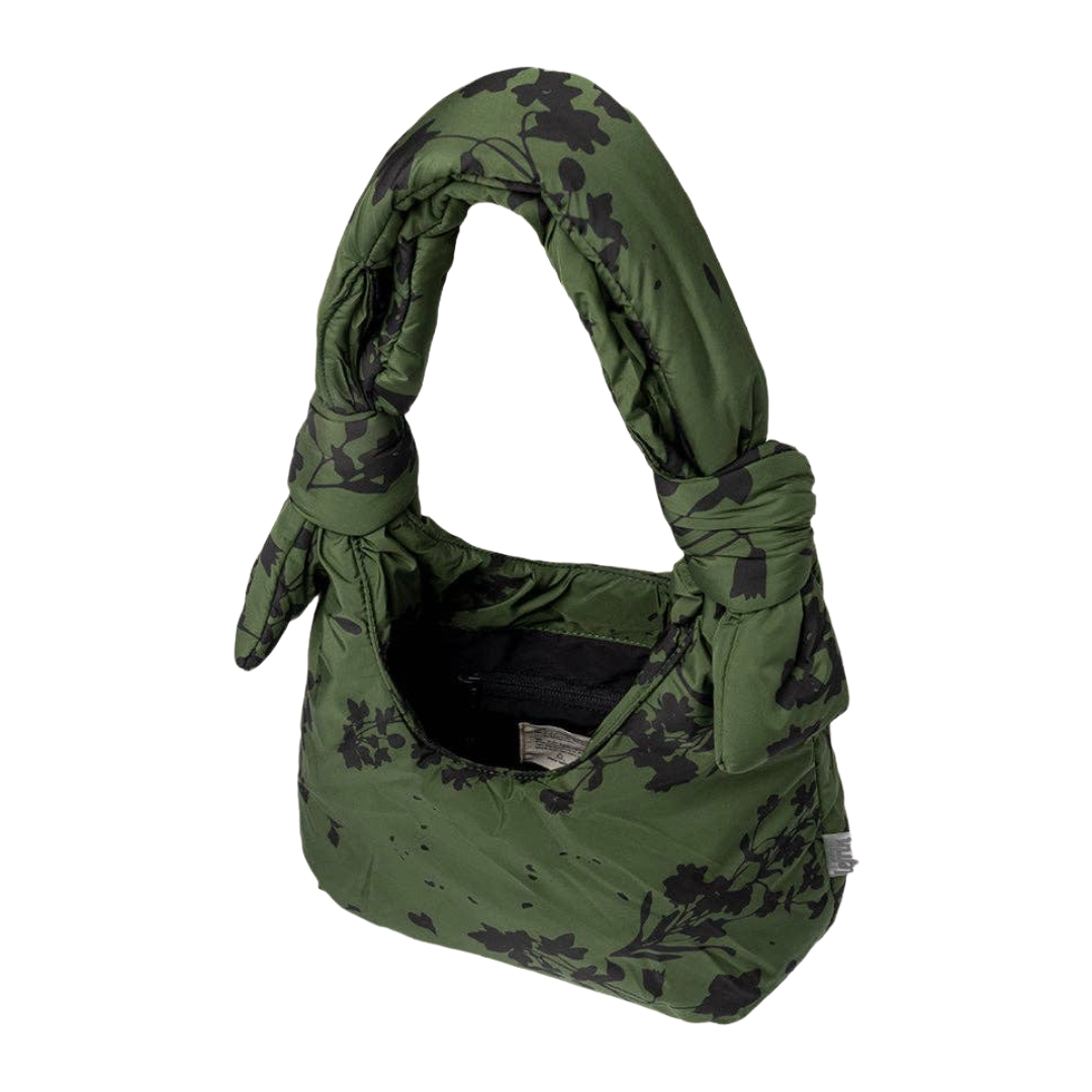 Biwa Mini Bag Floral Green