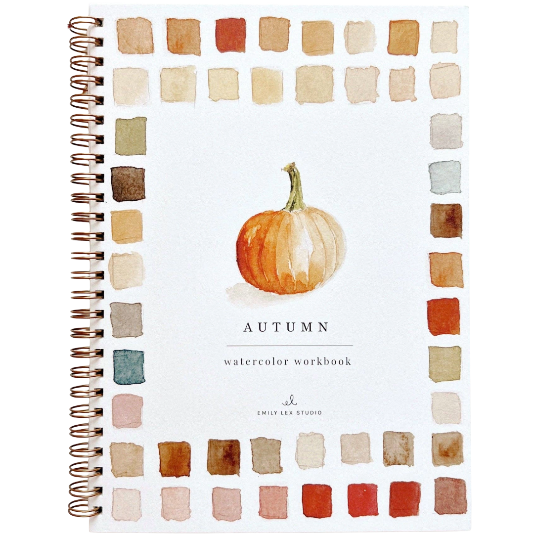 Autumn Watercolor Workbook