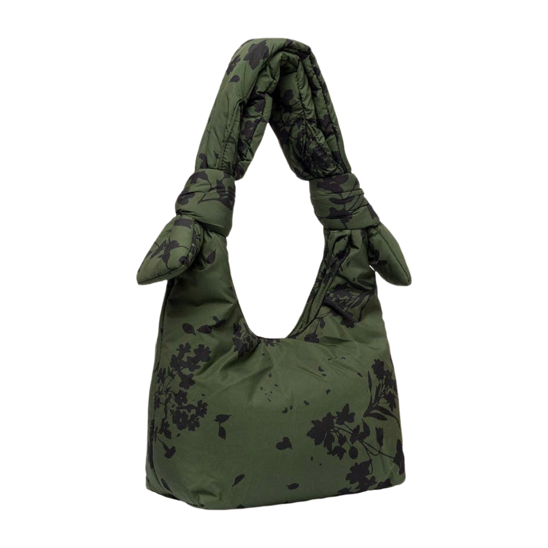 Biwa Mini Bag Floral Green