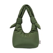 Biwa Puffy Shoulder Bag Mini Green