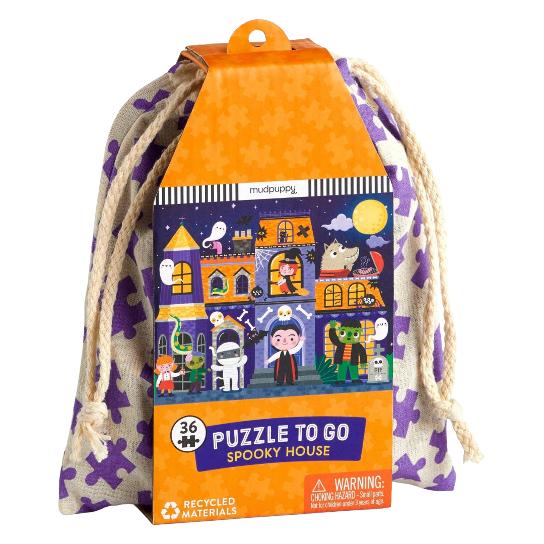 Spooky House 36 Piece Puzzle to Go