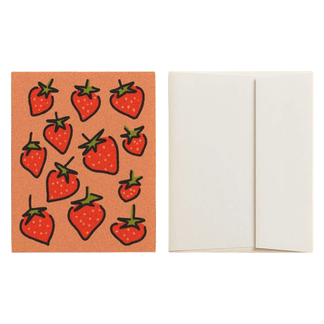 Strawberries Greeting Card