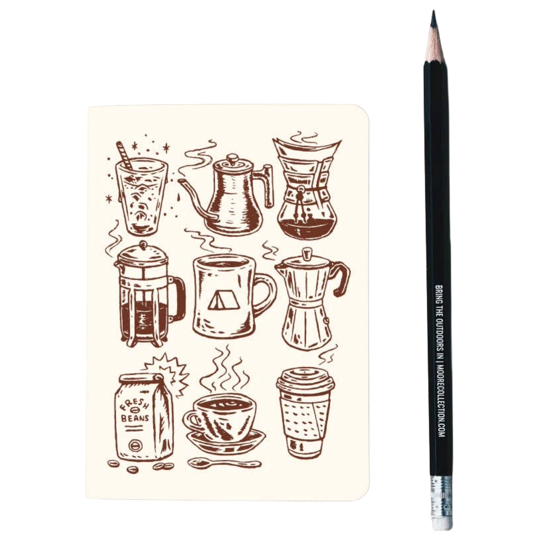 Mini Coffee Shop Notebook