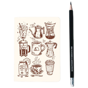 Mini Coffee Shop Notebook